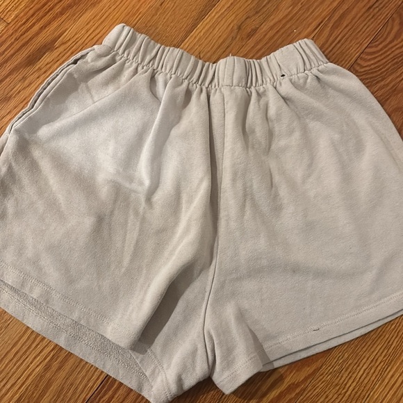 Garage Tan Sweat Fleece Malibu California Shorts. - Picture 5 of 8